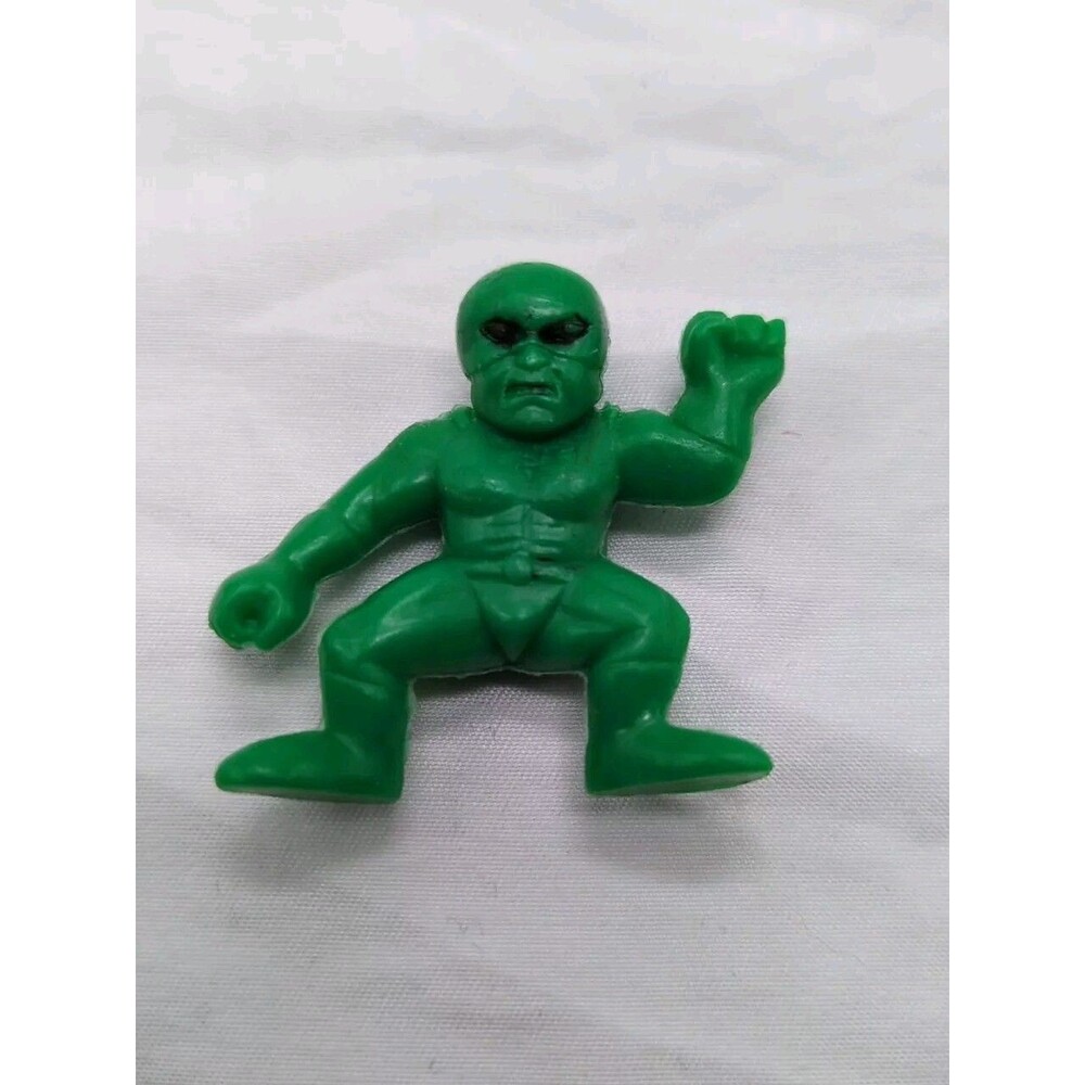 Green Toysmith Figure  Mr. Mysterious Captain Muscles Cat Figure